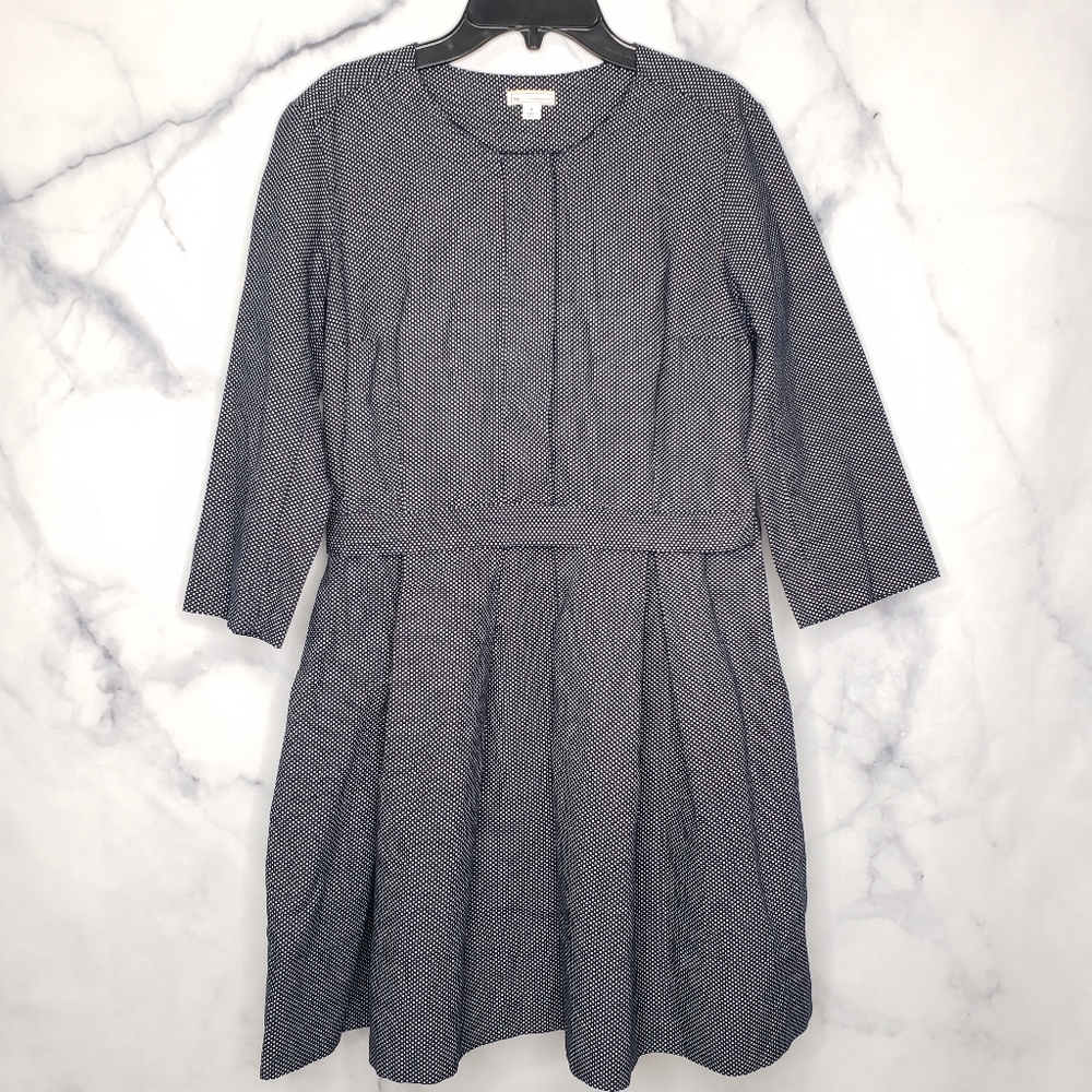 Gap 1/2 sleeve polka dot dress